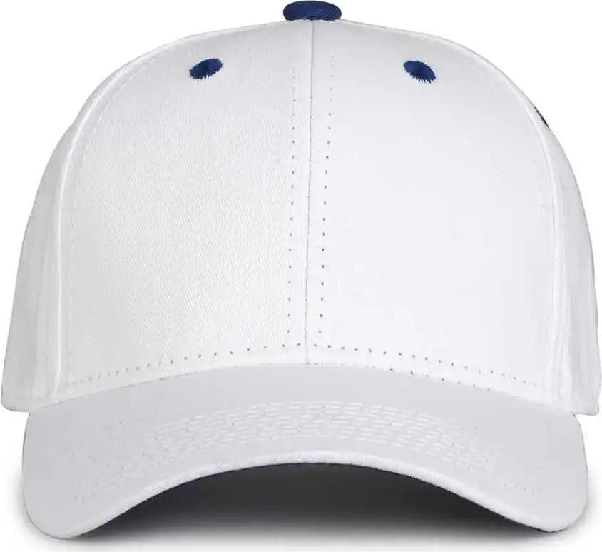 The Game Gb2016 White Snapback Cotton Twill Cap - Royal - 6 7/8’’ - 7 5/8’’