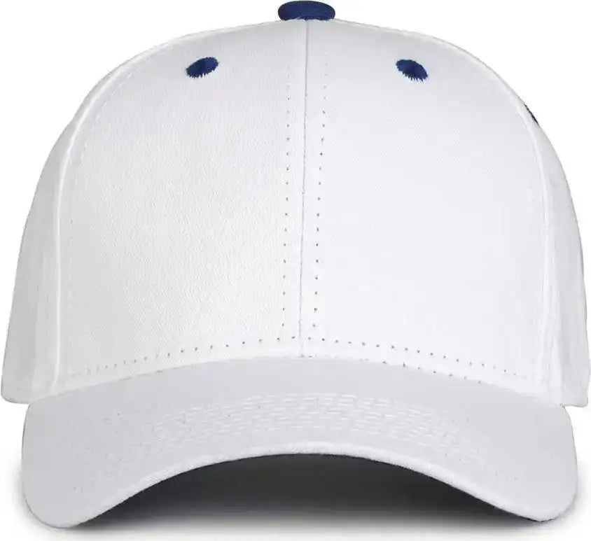 The Game Gb2016 White Snapback Cotton Twill Cap - Royal