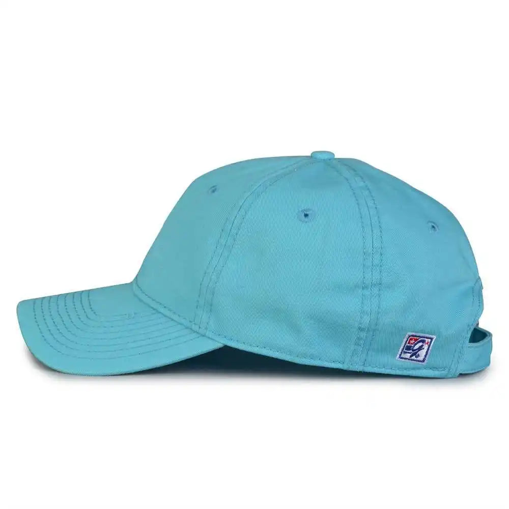 The Game Gb210 Classic Relaxed Garment Washed Twill Cap Blue Taffy Teal / 6 7/8’’ 7 5/8’’