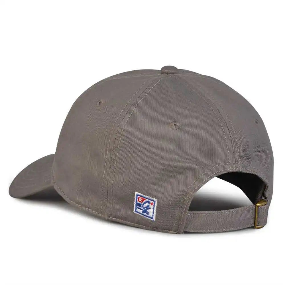 The Game Gb210 Classic Relaxed Garment Washed Twill Cap Charcoal Dark Gray / 6 7/8’’ 7 5/8’’