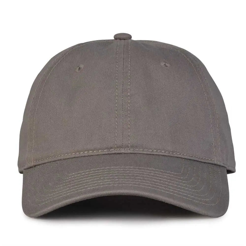 The Game Gb210 Classic Relaxed Garment Washed Twill Cap - Charcoal