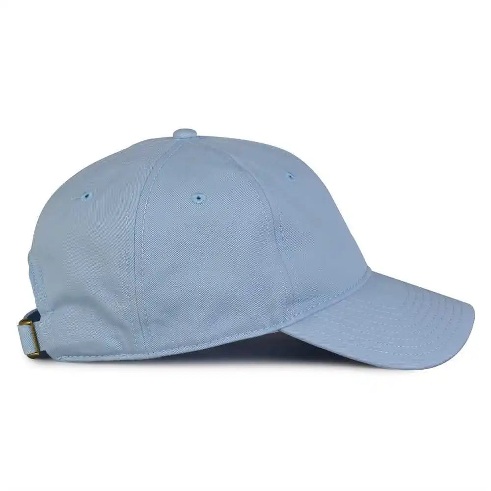 The Game Gb210 Classic Relaxed Garment Washed Twill Cap Columbia Blue / 6 7/8’’ 7 5/8’’