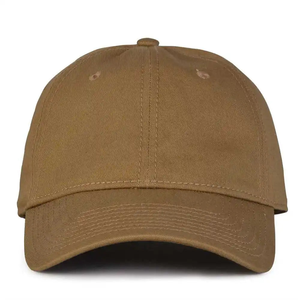 The Game Gb210 Classic Relaxed Garment Washed Twill Cap - Coyote Brown - 6 7/8’’ - 7 5/8’’