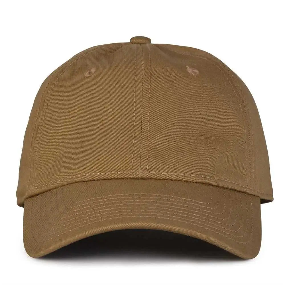 The Game Gb210 Classic Relaxed Garment Washed Twill Cap - Coyote Brown - 6 7/8’’ - 7 5/8’’