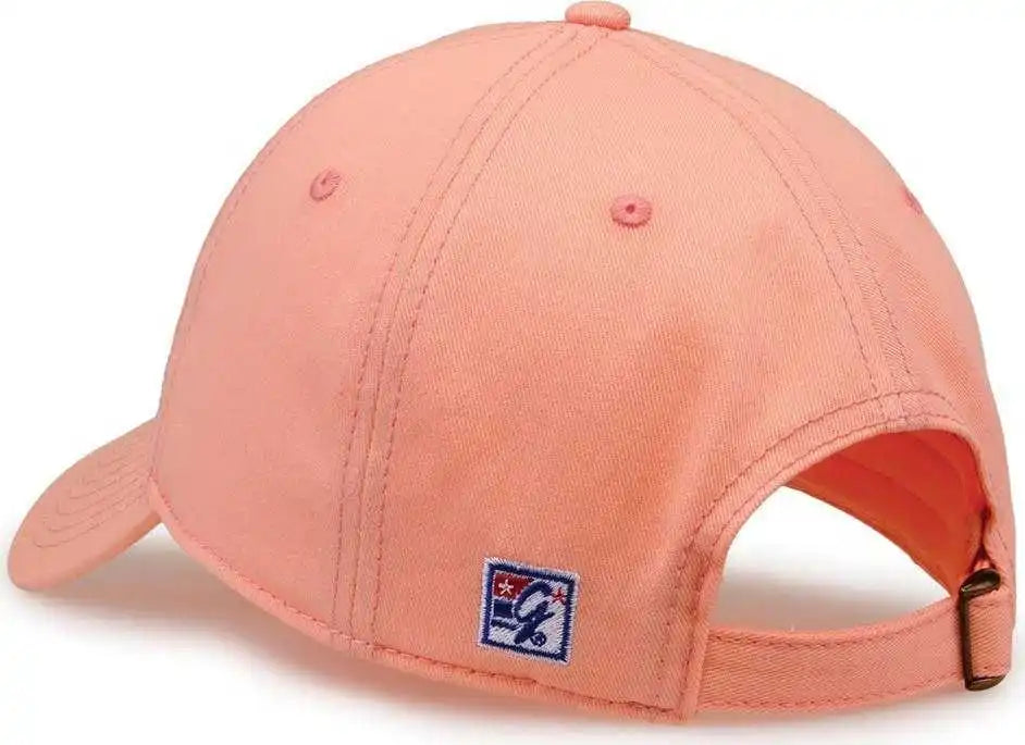 The Game Gb210 Classic Relaxed Garment Washed Twill Cap Creamsicle Pink / 7 7/8’’ 5/8’’