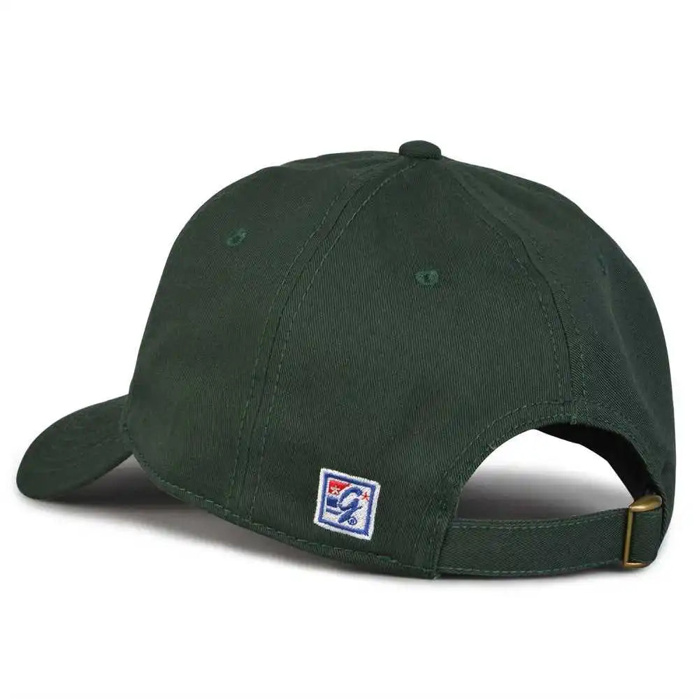 The Game Gb210 Classic Relaxed Garment Washed Twill Cap Dark Green Forest / 6 7/8’’ 7 5/8’’
