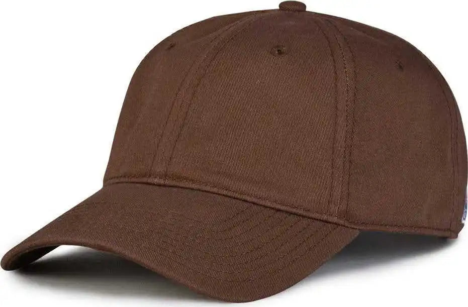 The Game Gb210 Classic Relaxed Garment Washed Twill Cap - Espresso Brown - 6 7/8’’ - 7 5/8’’