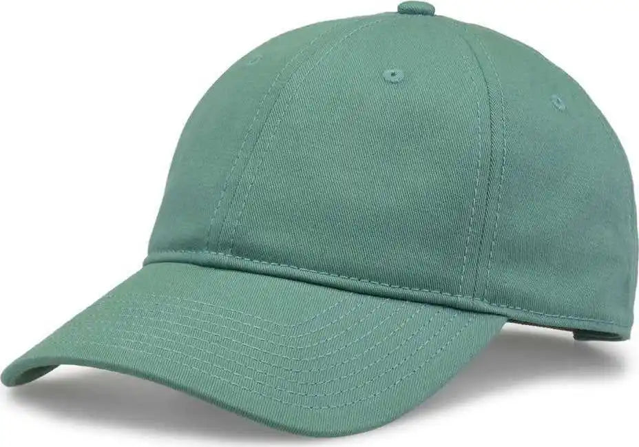 The Game Gb210 Classic Relaxed Garment Washed Twill Cap - Greenstone - Green / 6 7/8’’ - 7 5/8’’