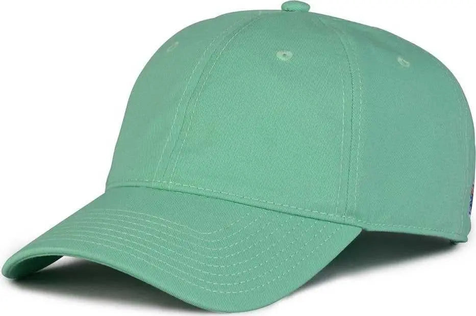 The Game Gb210 Classic Relaxed Garment Washed Twill Cap - Gumdrop - Teal / 6 7/8’’ - 7 5/8’’
