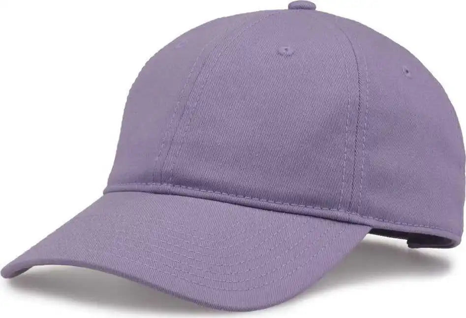 The Game Gb210 Classic Relaxed Garment Washed Twill Cap - Heather Purple Dusk - 6 7/8’’ - 7 5/8’’