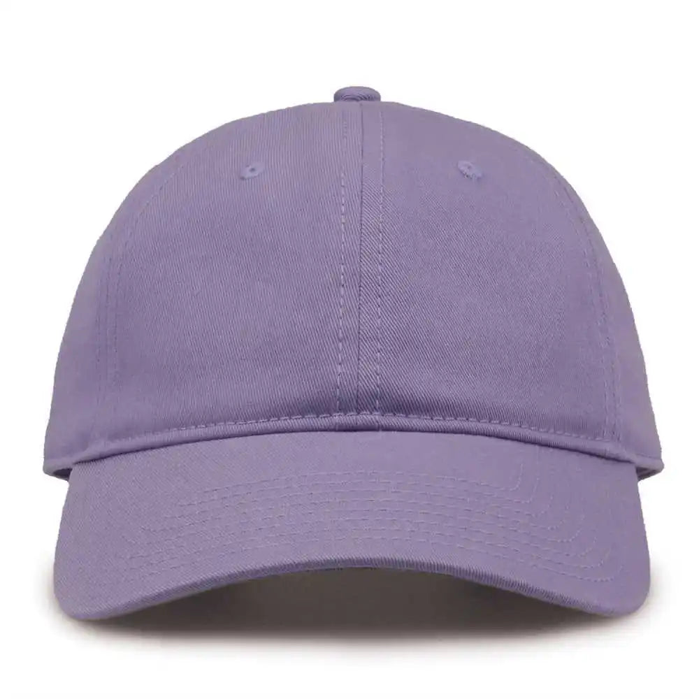 The Game Gb210 Classic Relaxed Garment Washed Twill Cap - Heather Purple Dusk - 6 7/8’’ - 7 5/8’’