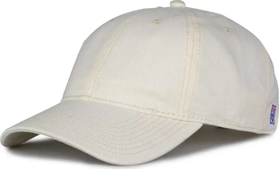 The Game Gb210 Classic Relaxed Garment Washed Twill Cap - Ivory