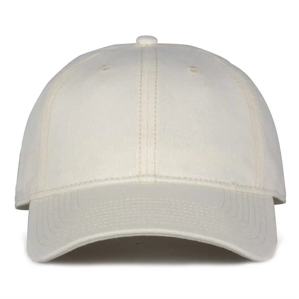The Game Gb210 Classic Relaxed Garment Washed Twill Cap - Ivory