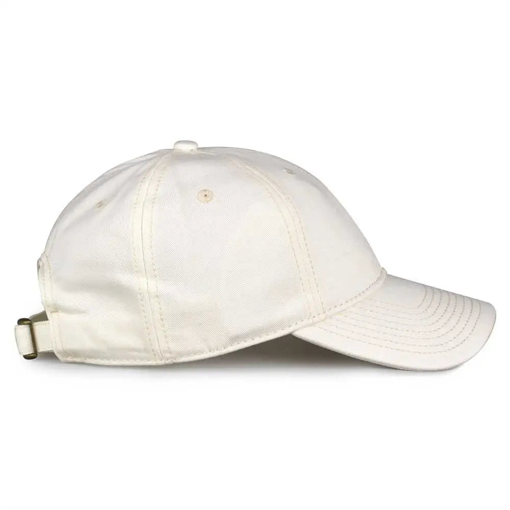 The Game Gb210 Classic Relaxed Garment Washed Twill Cap - Ivory