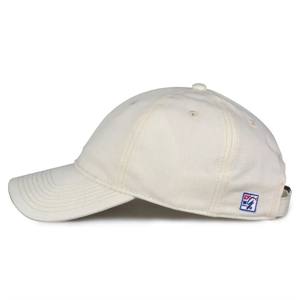 The Game Gb210 Classic Relaxed Garment Washed Twill Cap - Ivory