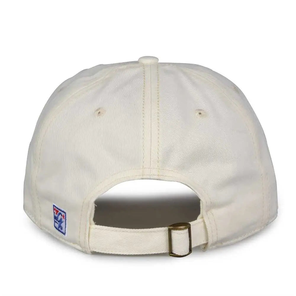 The Game Gb210 Classic Relaxed Garment Washed Twill Cap - Ivory