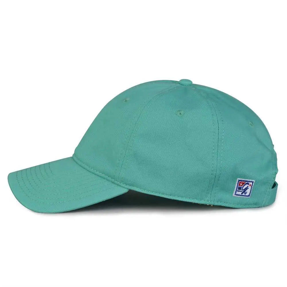 The Game Gb210 Classic Relaxed Garment Washed Twill Cap - Jade - Teal / 6 7/8’’ - 7 5/8’’