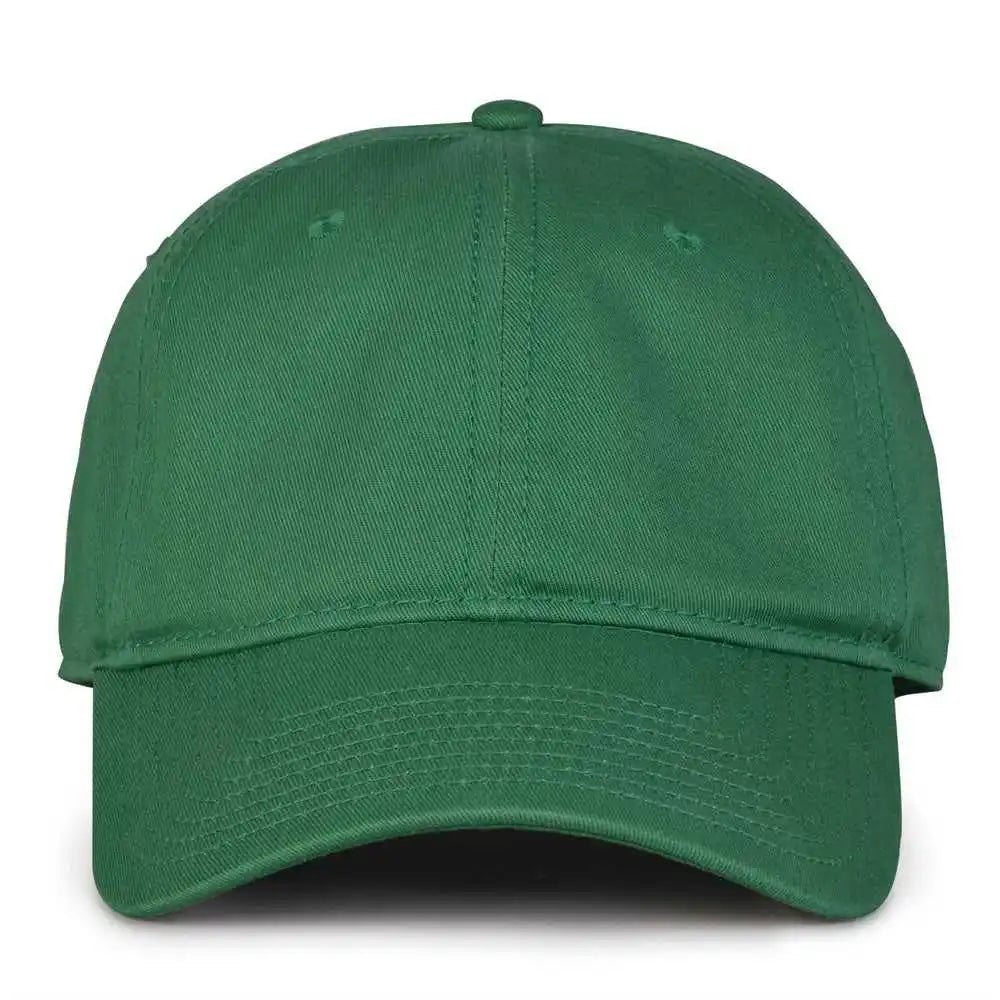 The Game Gb210 Classic Relaxed Garment Washed Twill Cap - Kelly - 6 7/8’’ - 7 5/8’’