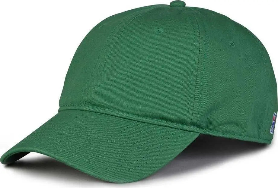 The Game Gb210 Classic Relaxed Garment Washed Twill Cap - Kelly