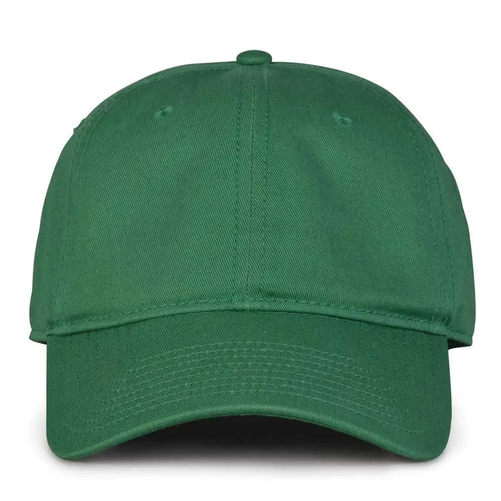 The Game Gb210 Classic Relaxed Garment Washed Twill Cap - Kelly