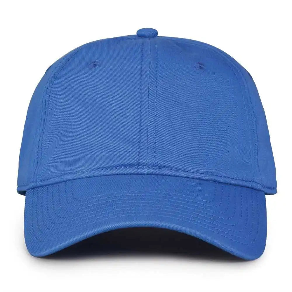 The Game Gb210 Classic Relaxed Garment Washed Twill Cap - La Blue - 6 7/8’’ - 7 5/8’’