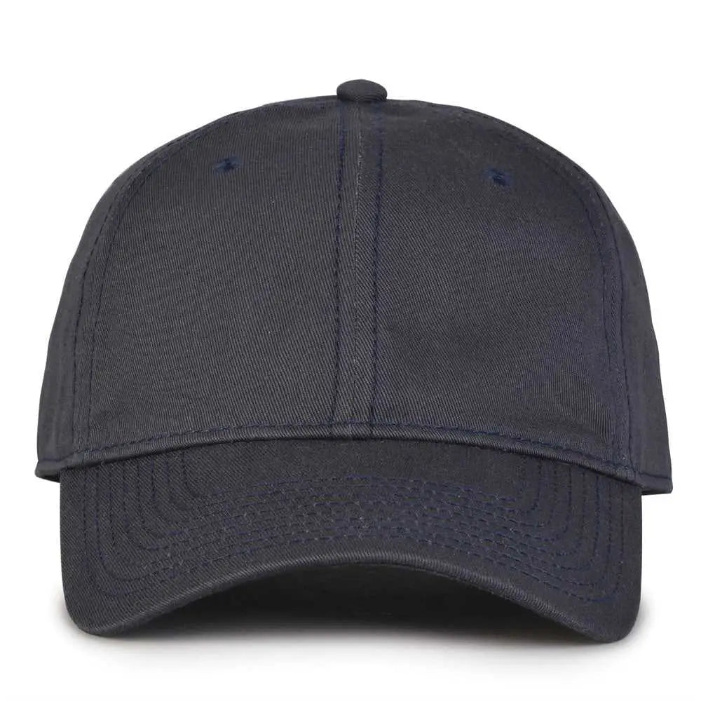 The Game Gb210 Classic Relaxed Garment Washed Twill Cap - Navy