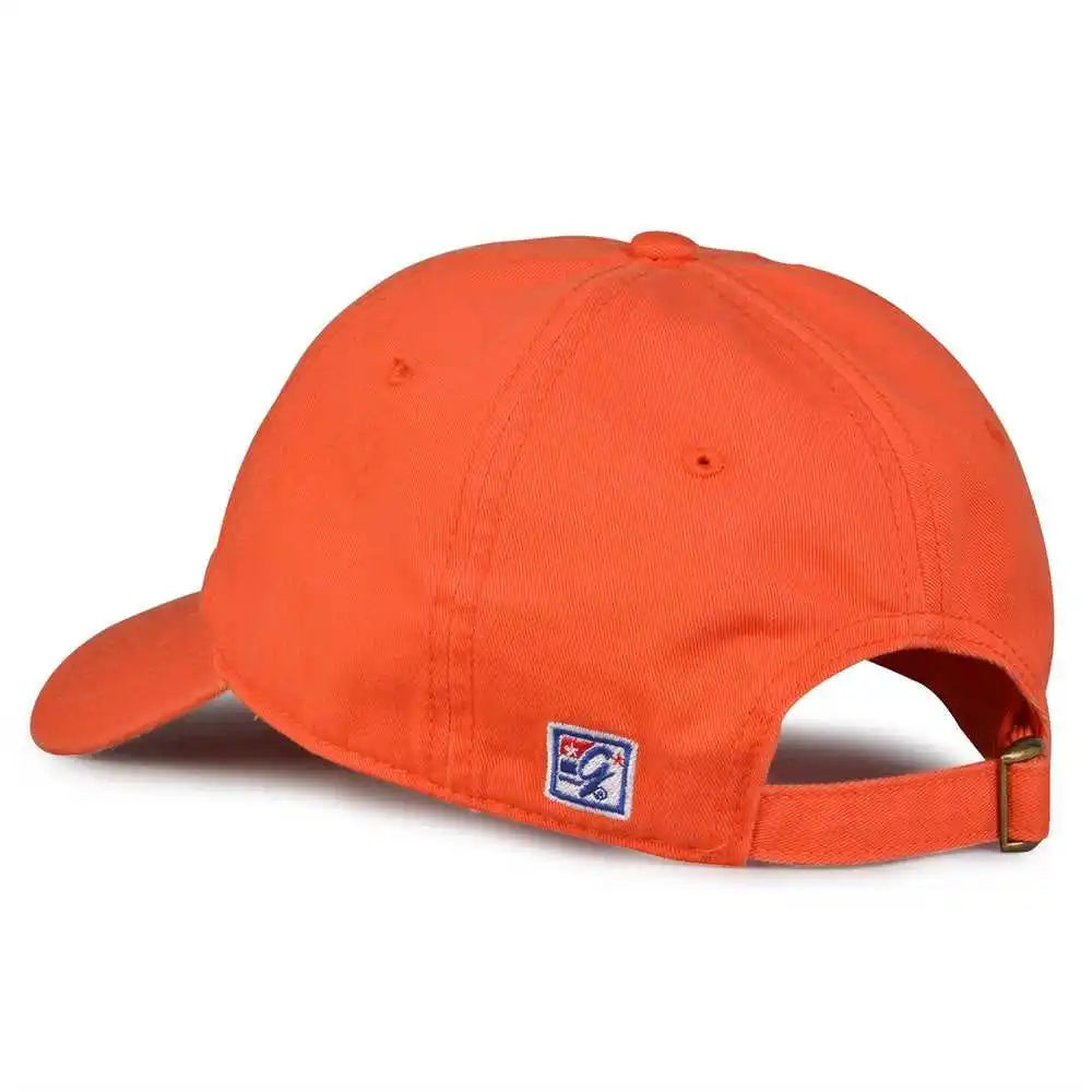 The Game Gb210 Classic Relaxed Garment Washed Twill Cap Orange / 6 7/8’’ 7 5/8’’
