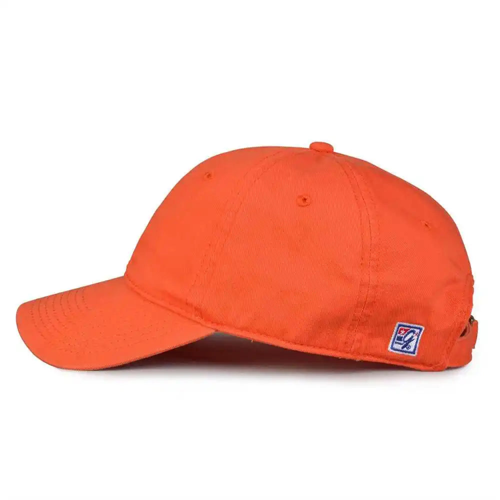 The Game Gb210 Classic Relaxed Garment Washed Twill Cap Orange / 6 7/8’’ 7 5/8’’
