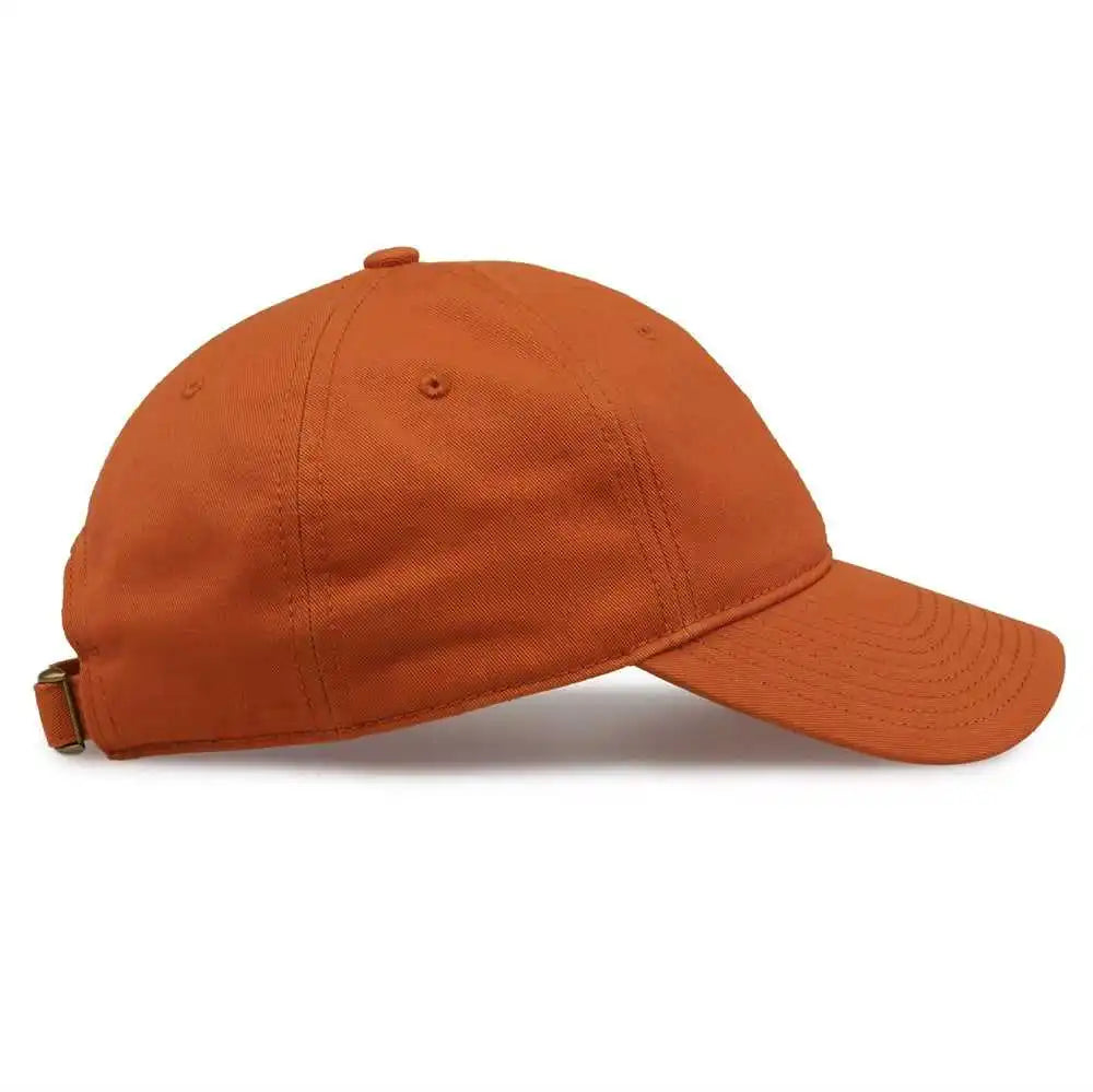 The Game Gb210 Classic Relaxed Garment Washed Twill Cap Orange Tea Burnt / 6 7/8’’ 7 5/8’’