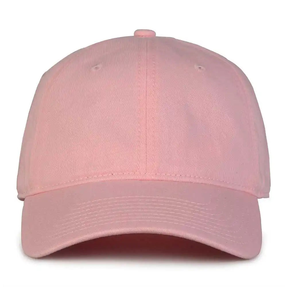 The Game Gb210 Classic Relaxed Garment Washed Twill Cap - Pink - 6 7/8’’ - 7 5/8’’