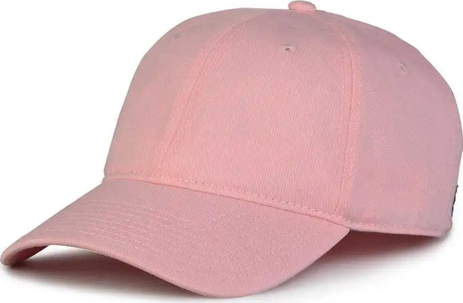 The Game Gb210 Classic Relaxed Garment Washed Twill Cap - Pink - 6 7/8’’ - 7 5/8’’