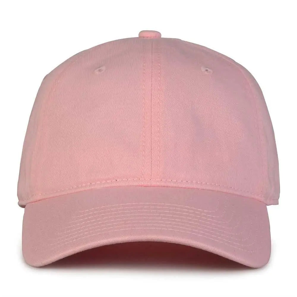 The Game Gb210 Classic Relaxed Garment Washed Twill Cap - Pink