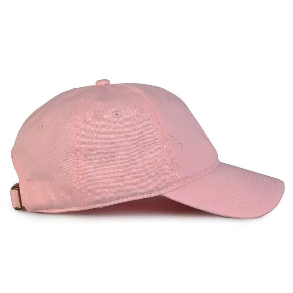 The Game Gb210 Classic Relaxed Garment Washed Twill Cap - Pink