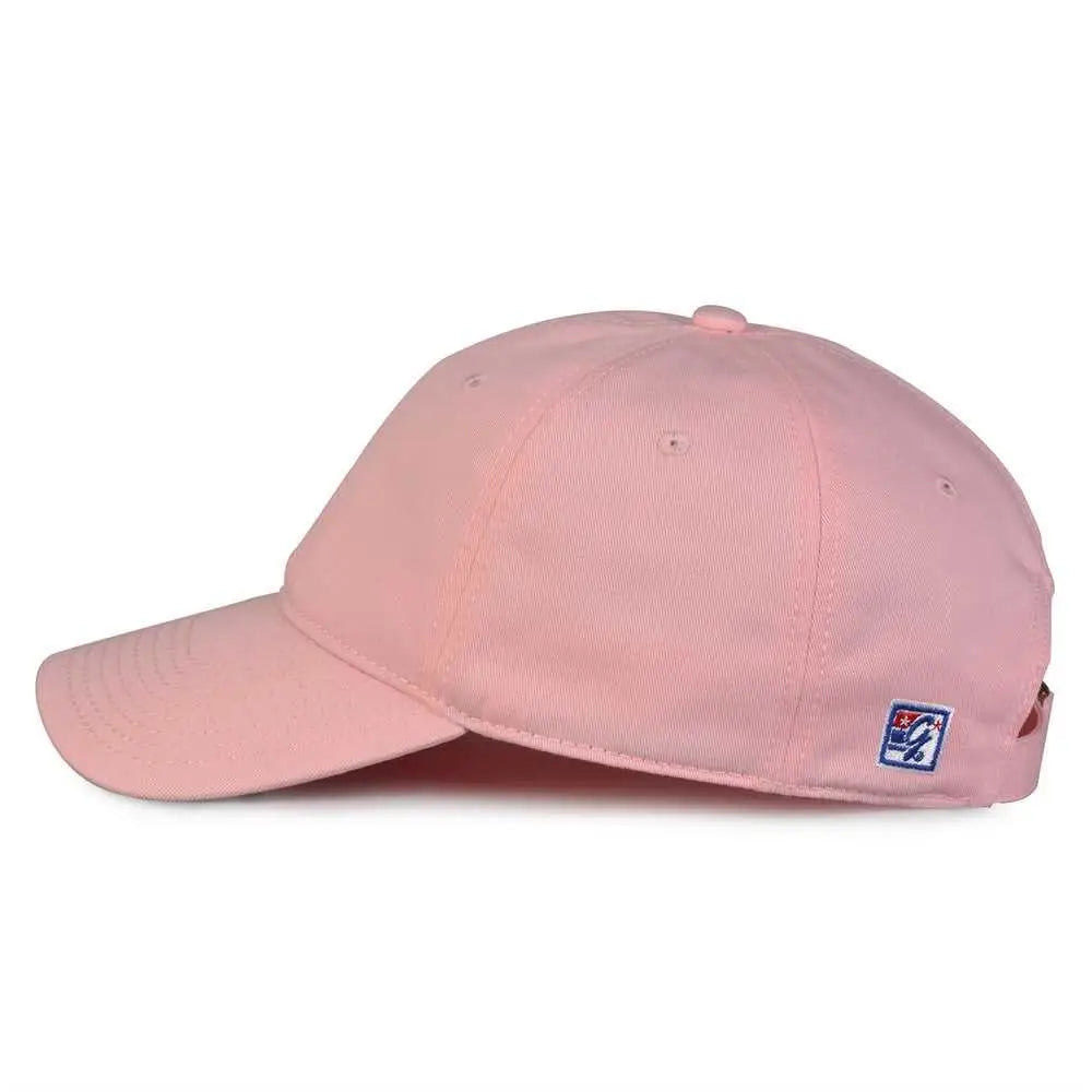 The Game Gb210 Classic Relaxed Garment Washed Twill Cap - Pink