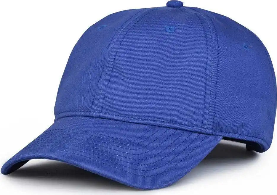 The Game Gb210 Classic Relaxed Garment Washed Twill Cap - Royal - 6 7/8’’ - 7 5/8’’