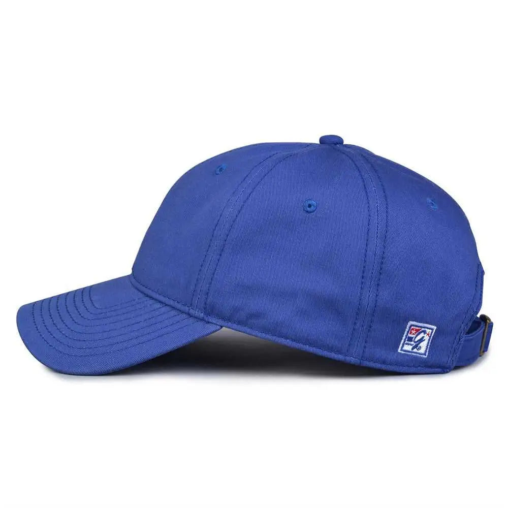 The Game Gb210 Classic Relaxed Garment Washed Twill Cap - Royal