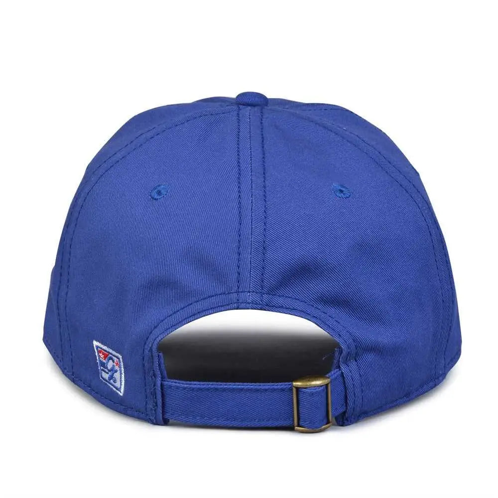 The Game Gb210 Classic Relaxed Garment Washed Twill Cap - Royal