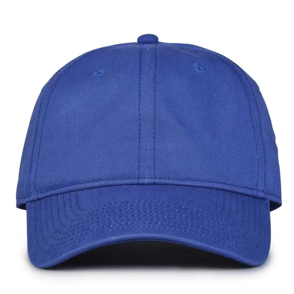 The Game Gb210 Classic Relaxed Garment Washed Twill Cap - Royal