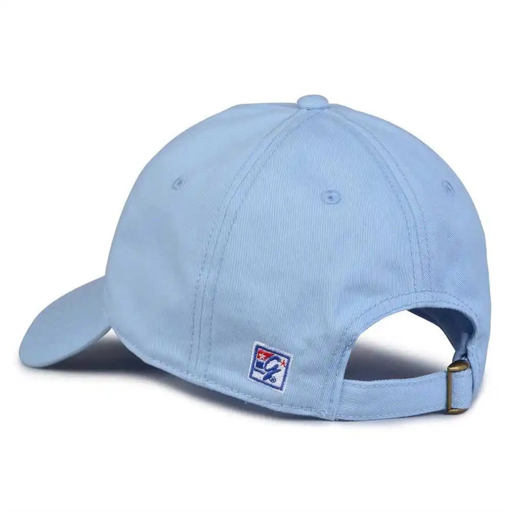 The Game Gb210 Classic Relaxed Garment Washed Twill Cap - Snow Cone - Columbia Blue / 6 7/8’’ - 7 5/8’’
