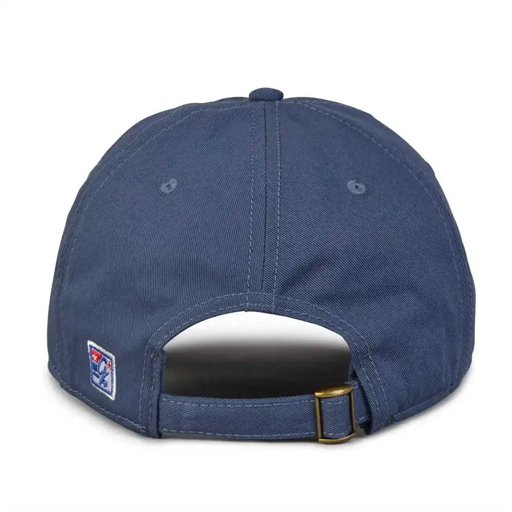 The Game Gb210 Classic Relaxed Garment Washed Twill Cap - Vintage Blue - 6 7/8’’ - 7 5/8’’
