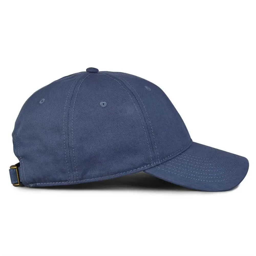 The Game Gb210 Classic Relaxed Garment Washed Twill Cap - Vintage Blue - 6 7/8’’ - 7 5/8’’