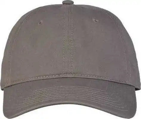 The Game Gb210 Classic Twill Cap - Charcoal - Dark Gray / one Size Fits Most