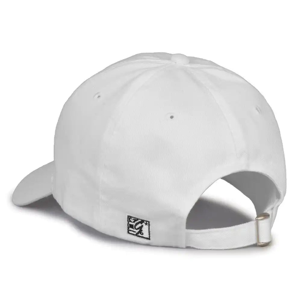 The Game Gb310y Youth Cap Twill White / one Size Fits Most