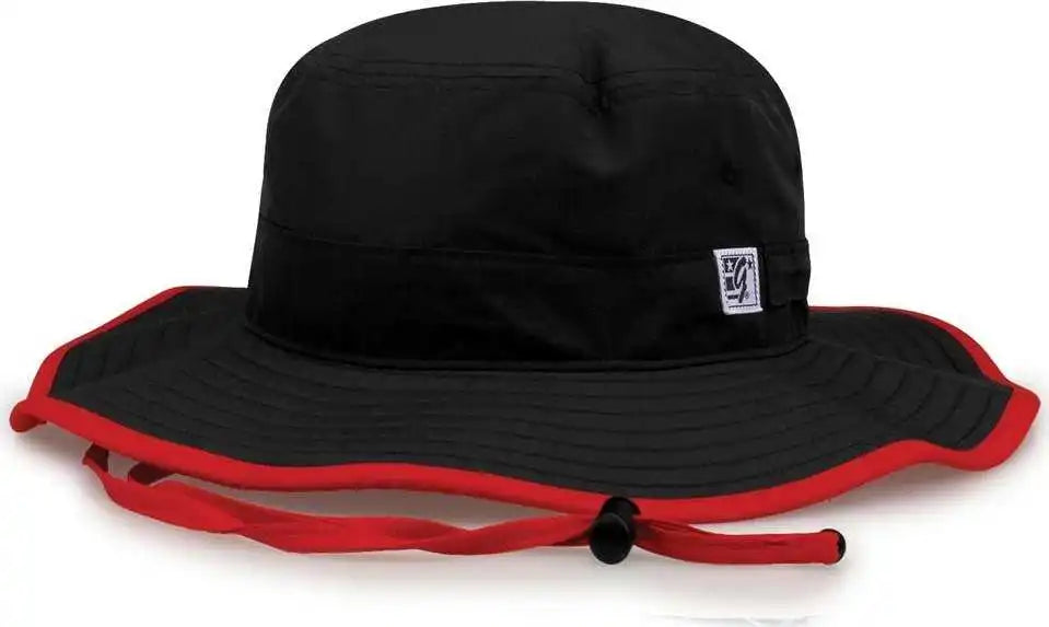 The Game Gb400 Ultralight Boonie Black Red / 6 5/8’’ 7