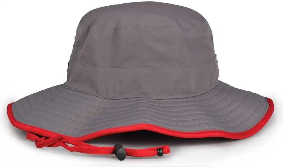 The Game Gb400 Ultralight Boonie - Dark Gray Red - 6 5/8’’ - 7