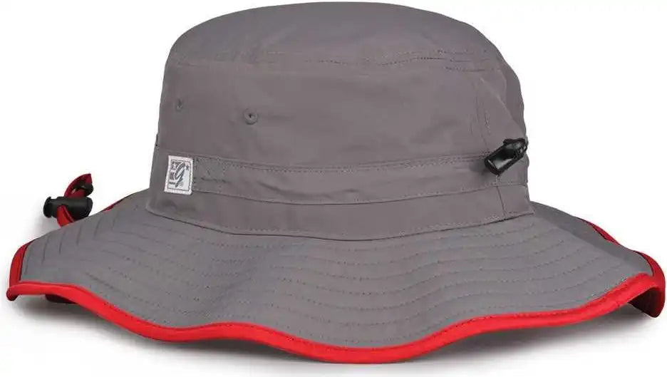 The Game Gb400 Ultralight Boonie - Dark Gray Red - 6 5/8’’ - 7