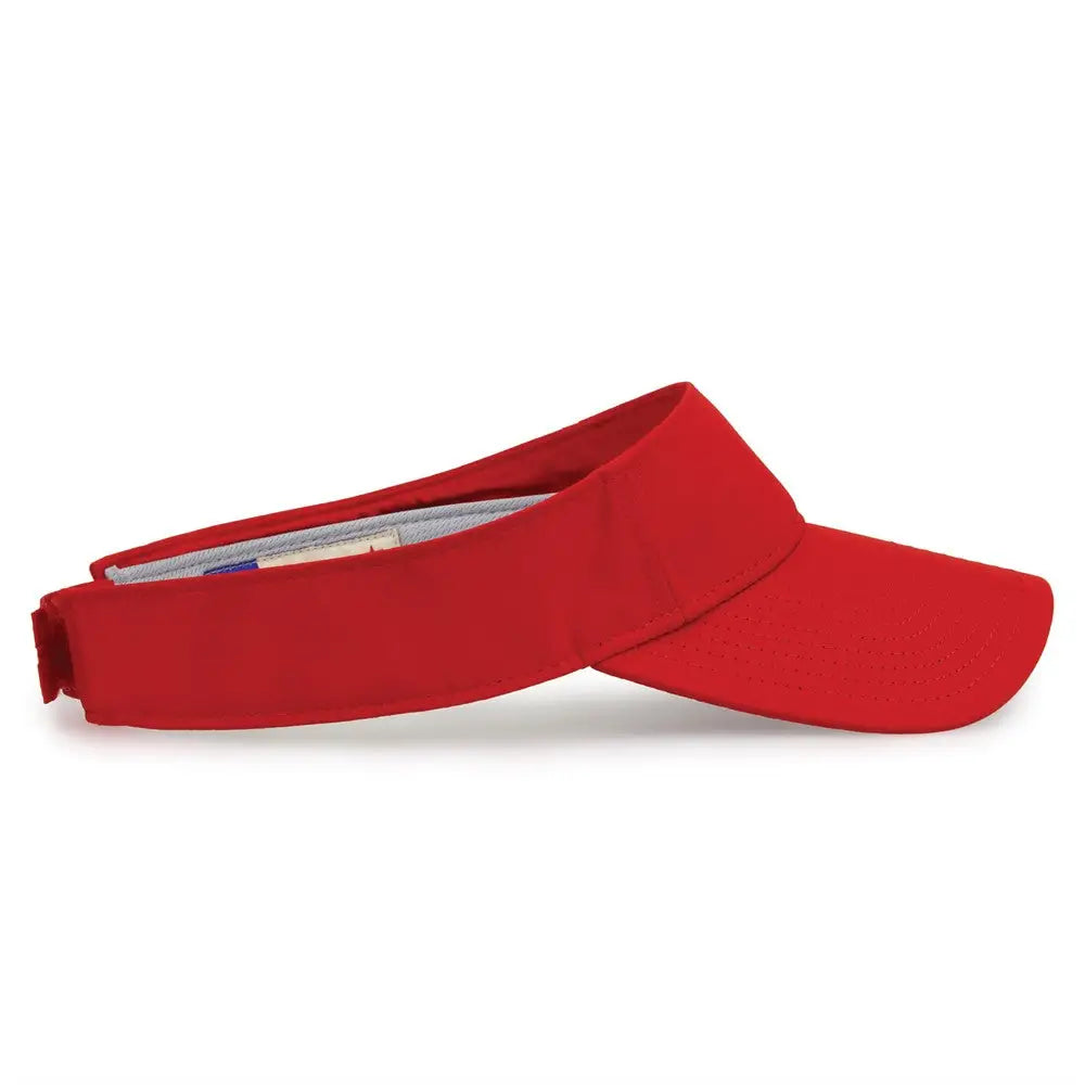 The Game Gb410 Ultralight Visor - Red - one Size Fits Most