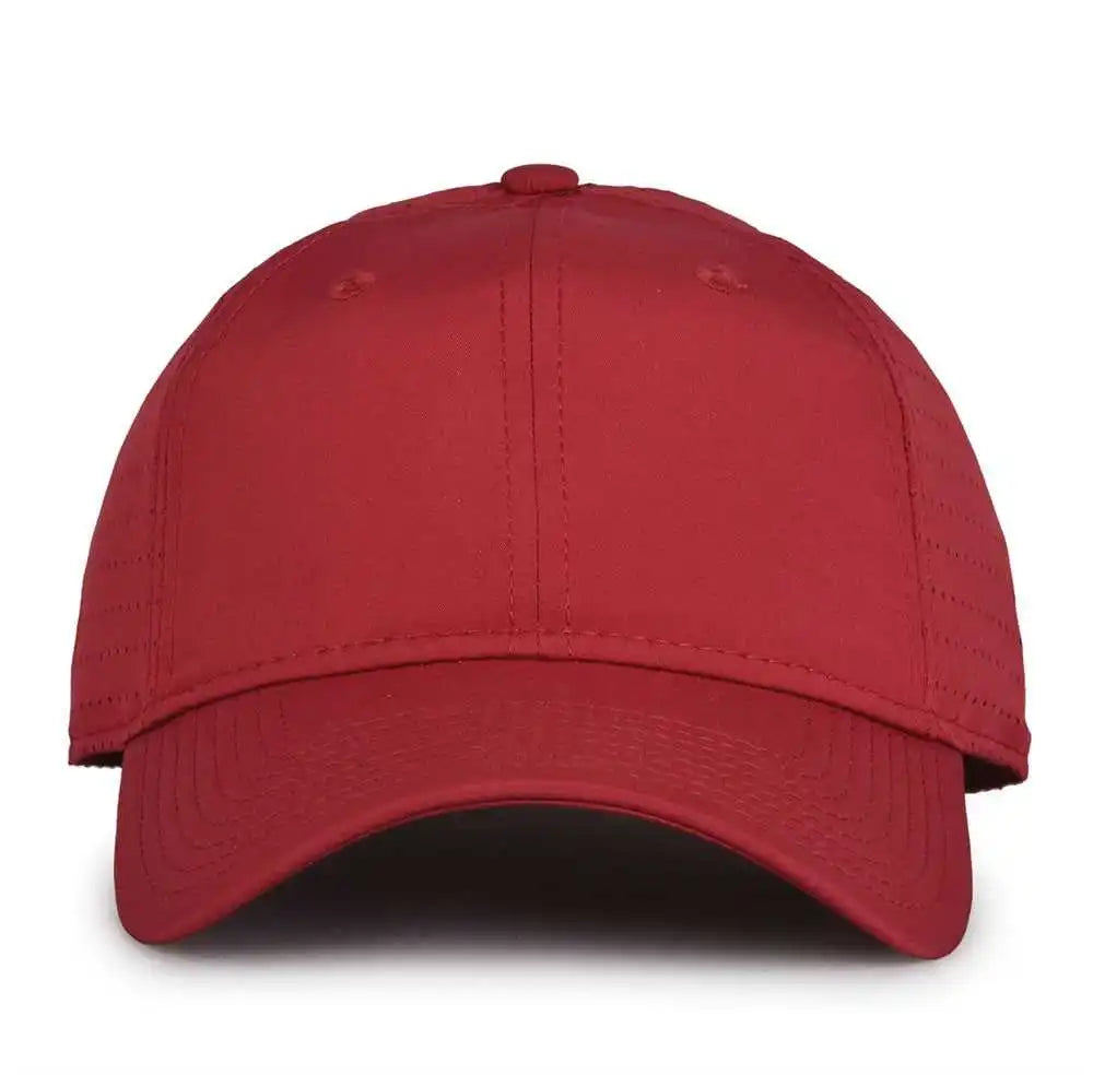 The Game Gb424 Perforated Gamechanger Cap Cardinal / 6 7/8’’ 7 5/8’’