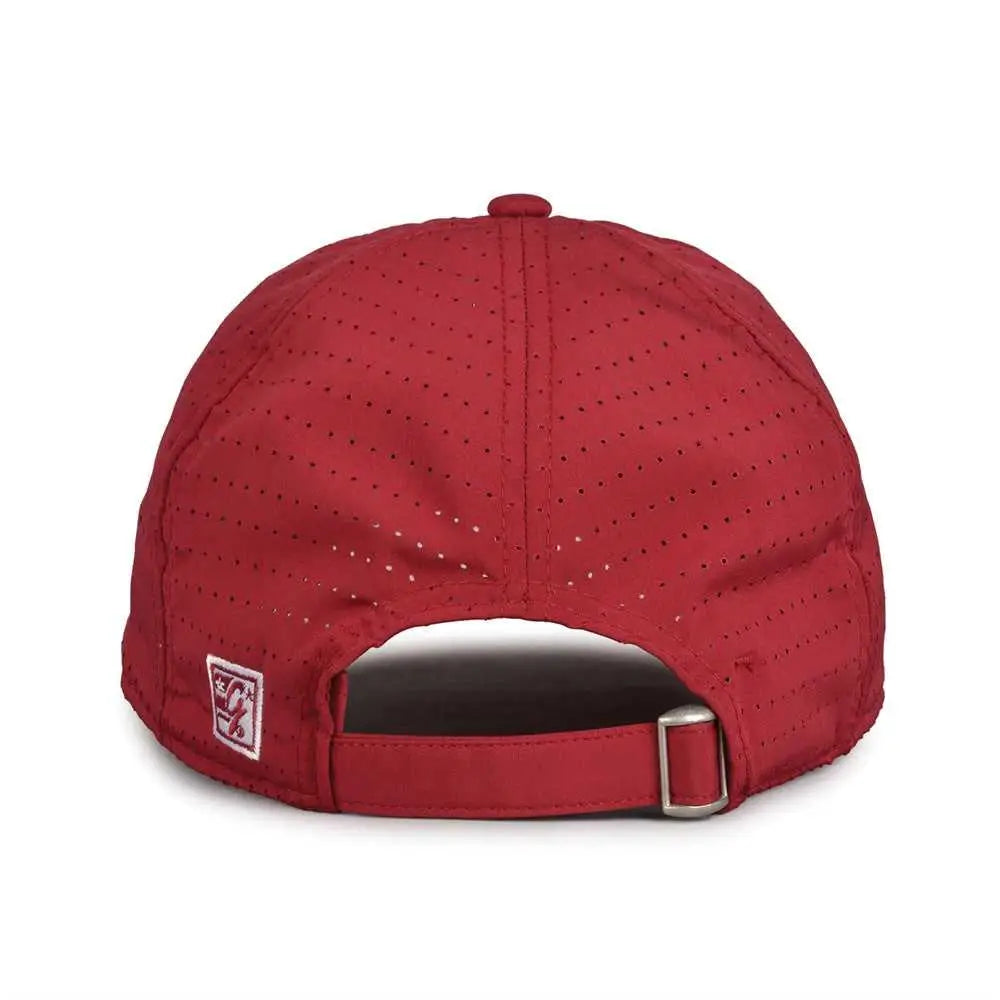 The Game Gb424 Perforated Gamechanger Cap - Cardinal - 6 7/8’’ - 7 5/8’’