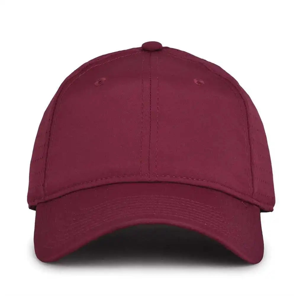 The Game Gb424 Perforated Gamechanger Cap Dark Maroon / 6 7/8’’ 7 5/8’’